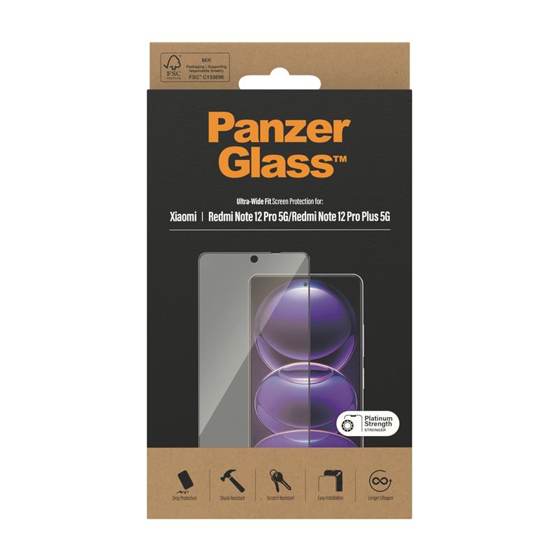 PanzerGlass 8054 scherm- & rugbeschermer voor mobiele telefoons Doorzichtige schermbeschermer Xiaomi 1 stuk(s)