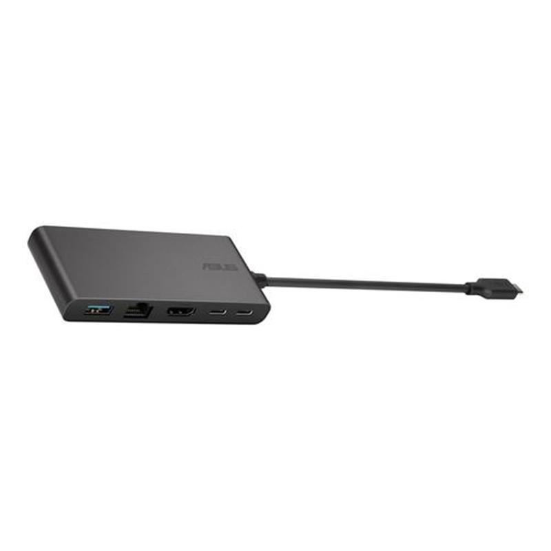 ASUS Dual 4K USB-C Dock Bedraad USB 3.2 Gen 2 (3.1 Gen 2) Type-C Zwart