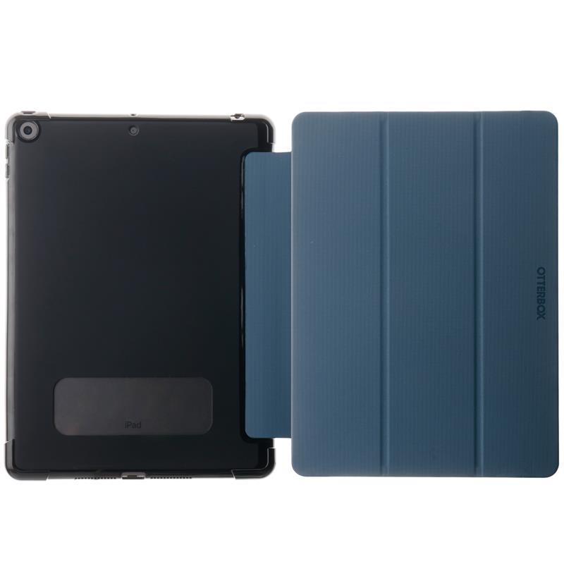 OtterBox React Folio-hoes voor iPad 8th/9th gen, schokbestendig, valbestendig, ultradun, beschermende folio-hoes, getest volgens militaire standaard, 