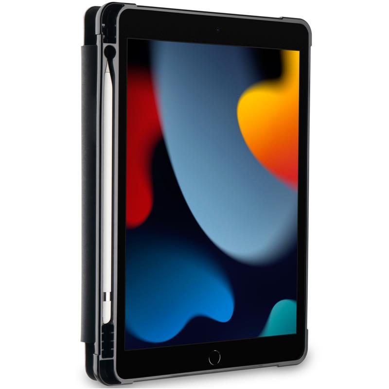OtterBox React Folio-hoes voor iPad 8th/9th gen, schokbestendig, valbestendig, ultradun, beschermende folio-hoes, getest volgens militaire standaard, 