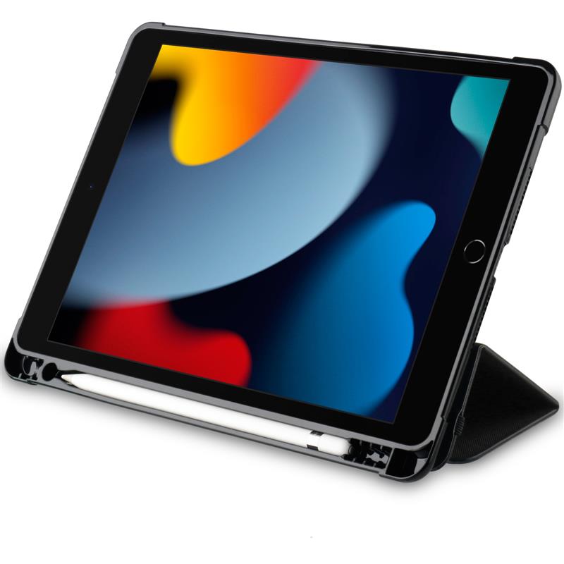 OtterBox React Folio-hoes voor iPad 8th/9th gen, schokbestendig, valbestendig, ultradun, beschermende folio-hoes, getest volgens militaire standaard, 