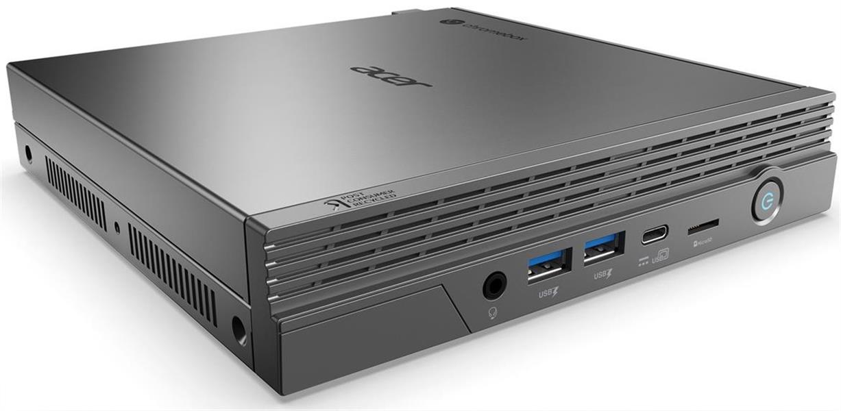 Acer Chromebox CXI5 i3418 i3-1215U mini PC Intel® Core™ i3 8 GB DDR4-SDRAM 128 GB eMMC ChromeOS PC Zilver