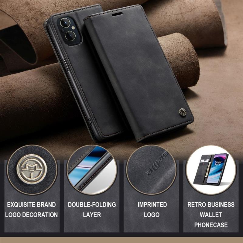 Samsung Galaxy S21 FE Magnetic Wallet Case - Grey