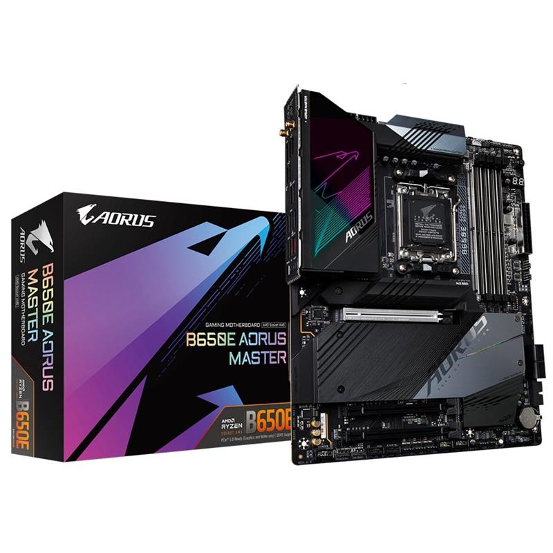 Gigabyte B650E AORUS MASTER (rev. 1.0) AMD B650 Socket AM5 ATX