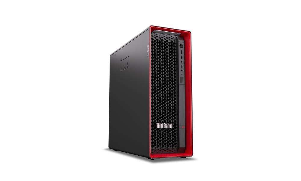 Lenovo ThinkStation P5 w3-2425 Tower Intel® Xeon® W 32 GB DDR5-SDRAM 1 TB SSD Windows 11 Pro for Workstations Workstation Zwart, Rood