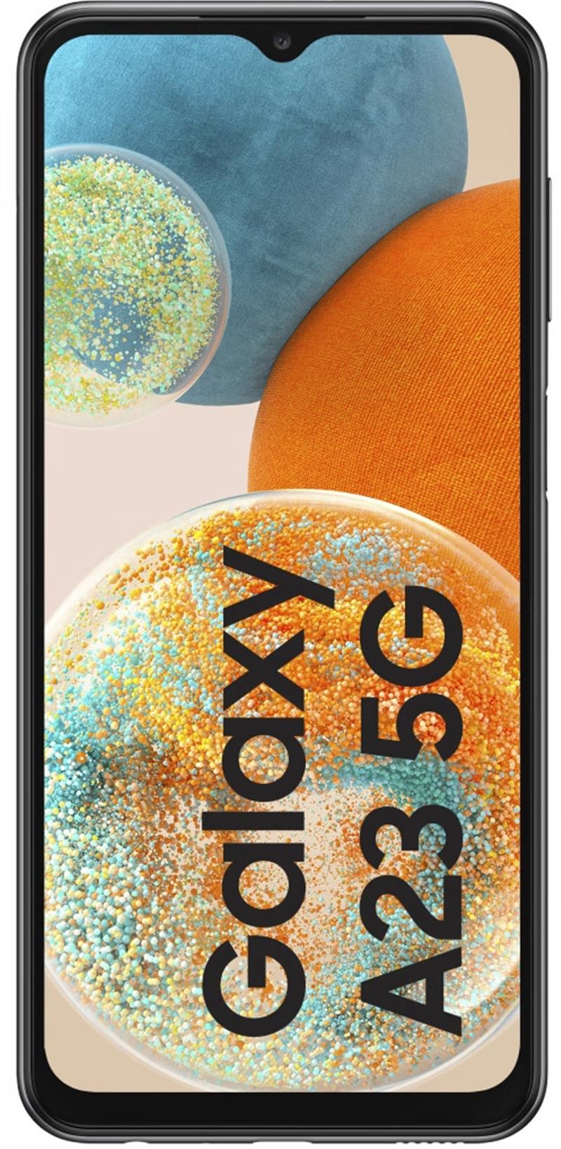 Samsung Galaxy A23 5G SM-A236B 16,8 cm (6.6"") Hybride Dual SIM Android 12 USB Type-C 4 GB 64 GB 5000 mAh Zwart