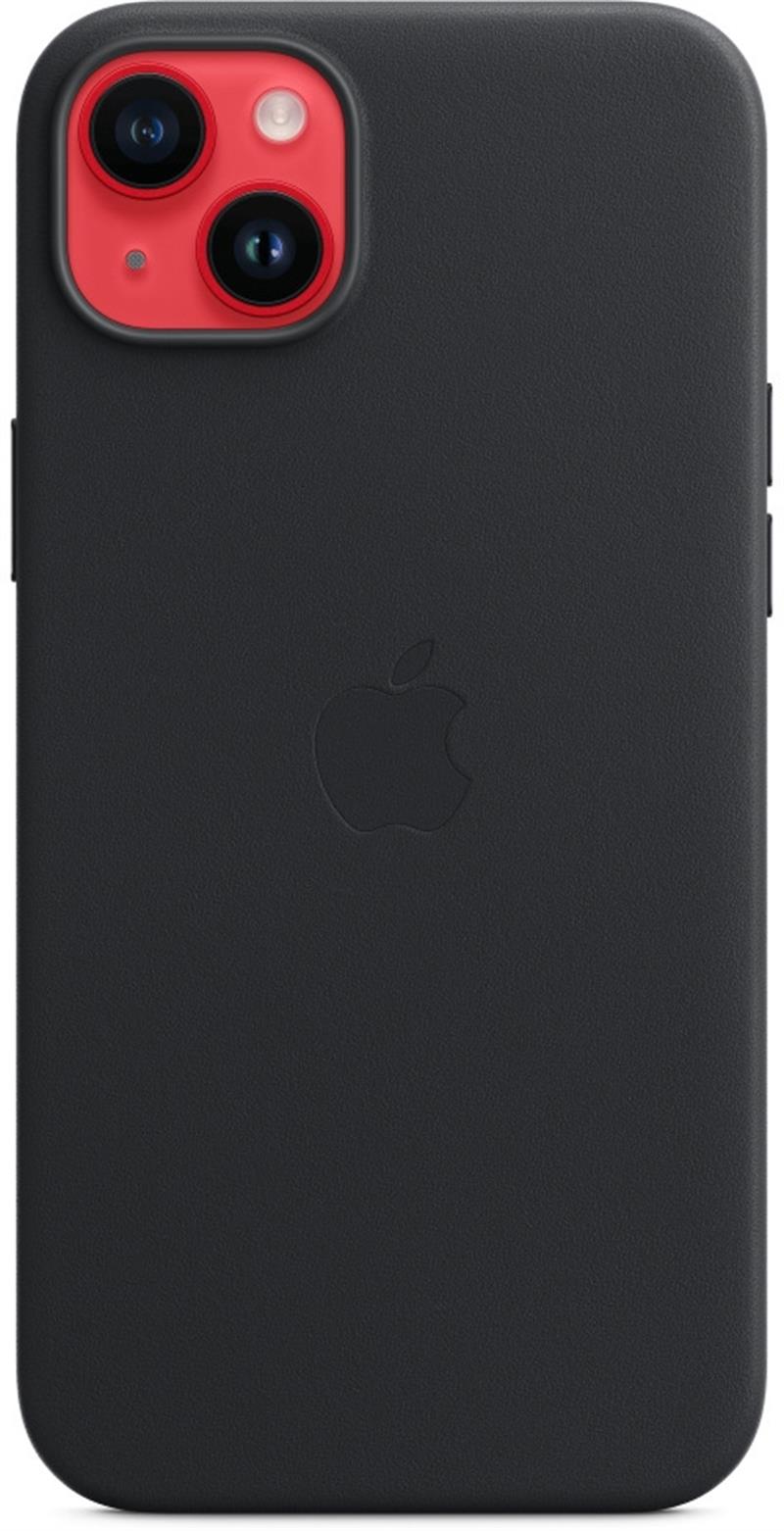 Apple iPhone 14 Plus Leather Case with MagSafe Midnight Black 