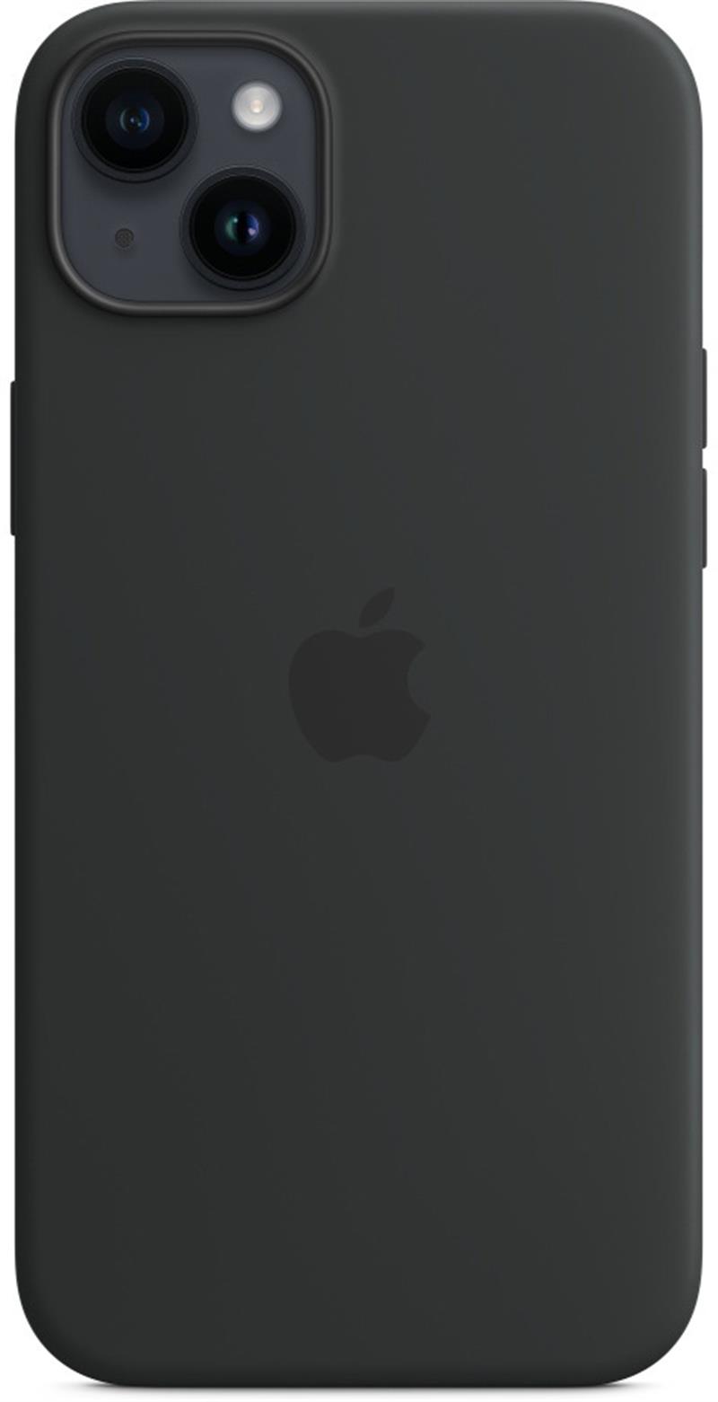 Apple iPhone 14 Plus Silicone Case with MagSafe Midnight Black 