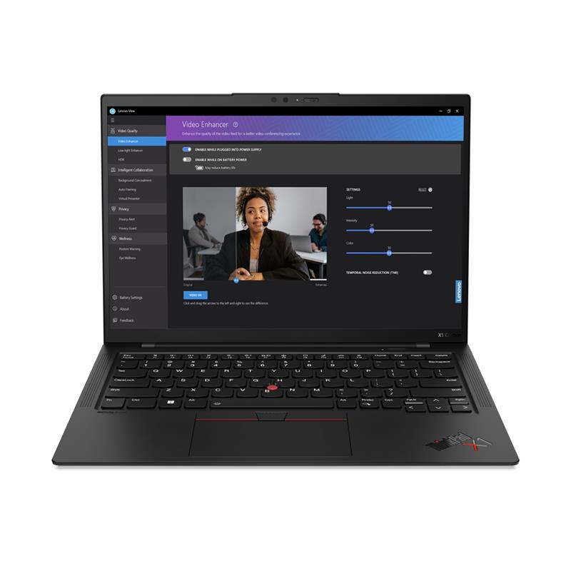 Lenovo ThinkPad X1 i7-1355U Notebook 35,6 cm (14"") WUXGA Intel® Core™ i7 16 GB LPDDR5-SDRAM 512 GB SSD Wi-Fi 6E (802.11ax) Windows 11 Pro Zwart