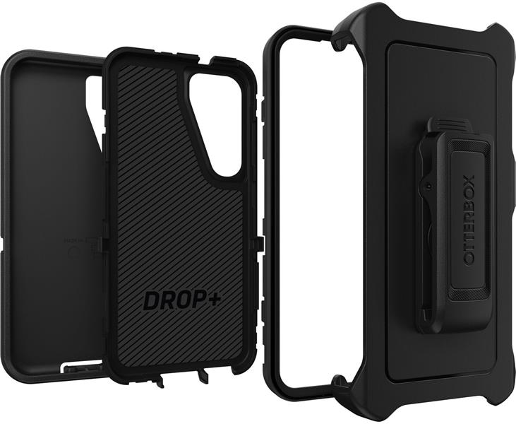 OtterBox Defender Case voor Galaxy S23, Schokbestendig, Valbestendig, Ultra-robuust, Beschermhoes, 4x Getest volgens Militaire Standaard, Zwart