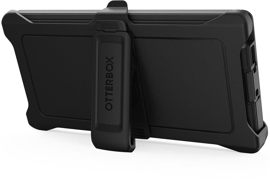 OtterBox Defender Case voor Galaxy S23 Ultra, Schokbestendig, Valbestendig, Ultra-robuust, Beschermhoes, 4x Getest volgens Militaire Standaard, Zwart