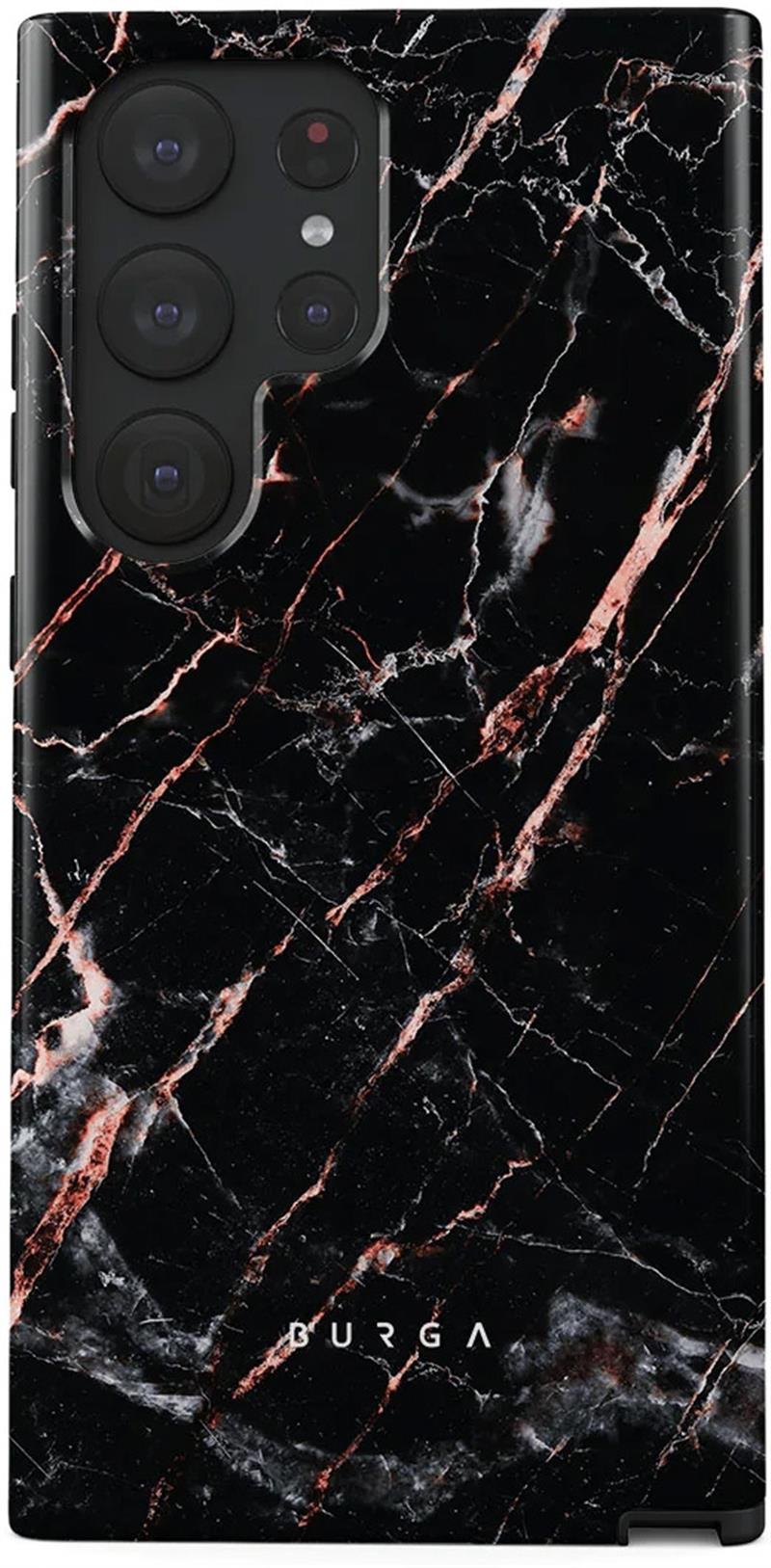 Burga Tough Case Samsung Galaxy S23 Ultra Rose Gold Marble