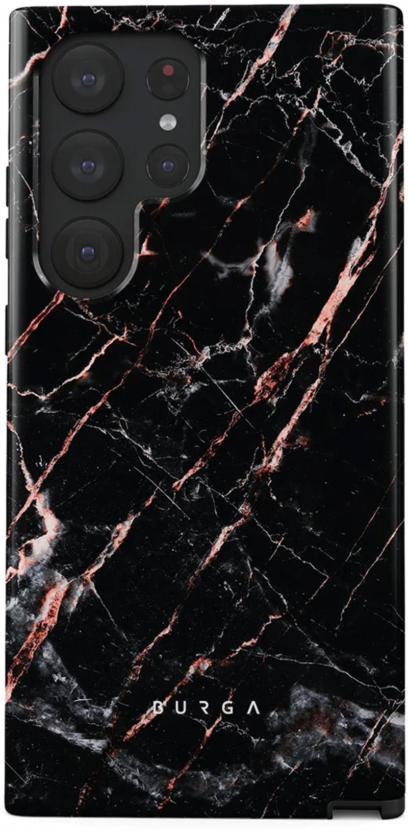 Burga Tough Case Samsung Galaxy S23 Ultra - Rose Gold Marble