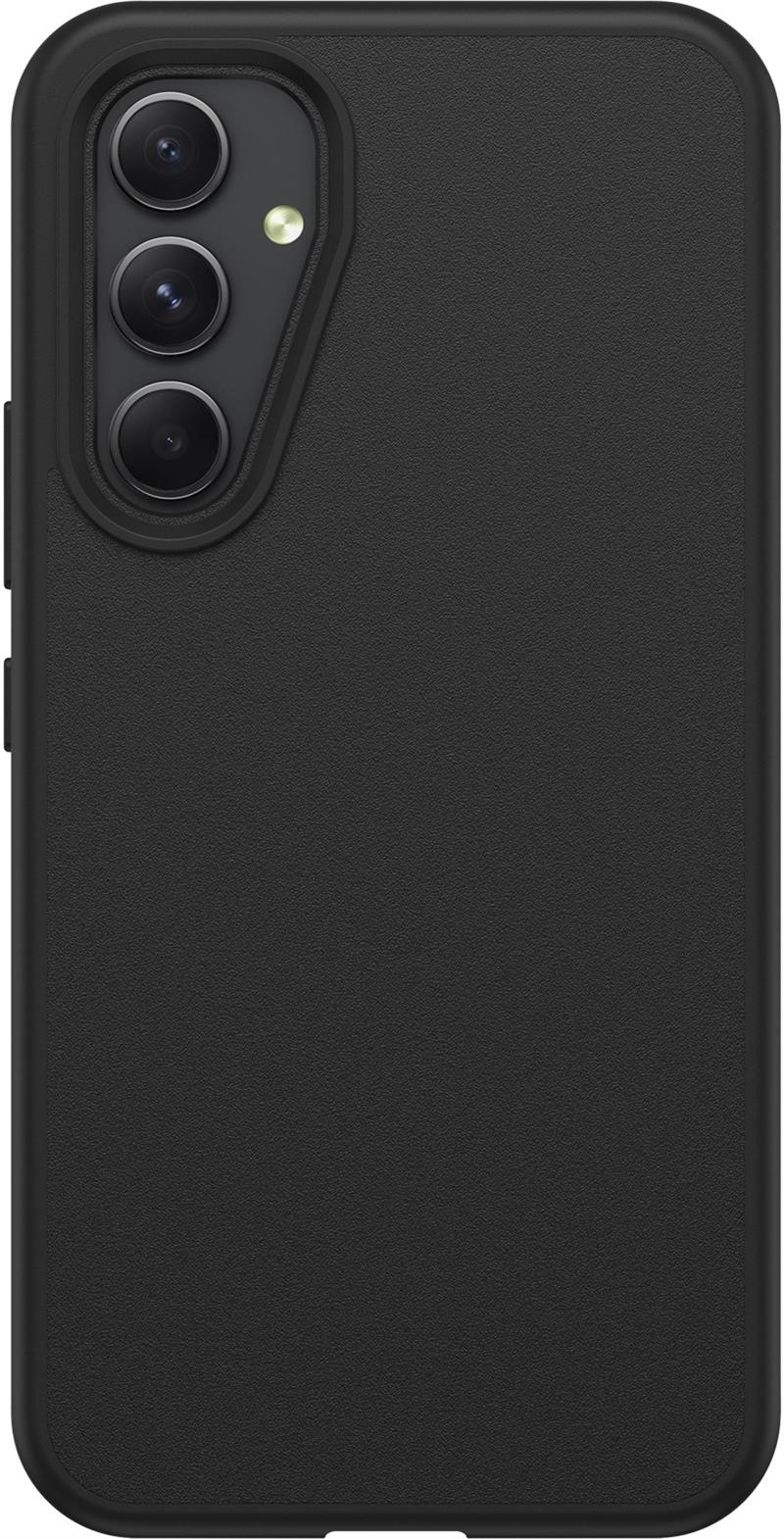 OtterBox React-hoesje voor Galaxy A54 5G, schokbestendig, valbestendig, ultradun, beschermende, getest volgens militaire standaard, Antimicrobieel, Zw