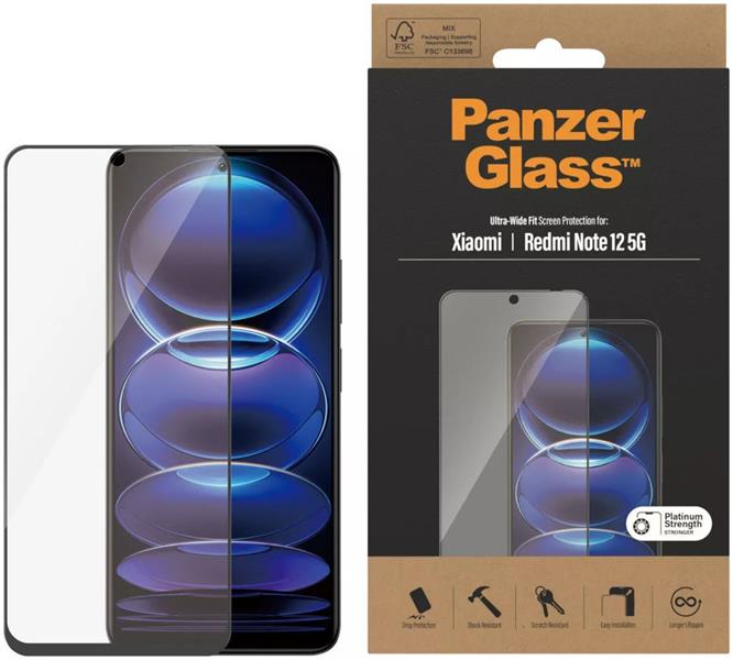 PanzerGlass 8053 scherm- & rugbeschermer voor mobiele telefoons Doorzichtige schermbeschermer Xiaomi 1 stuk(s)