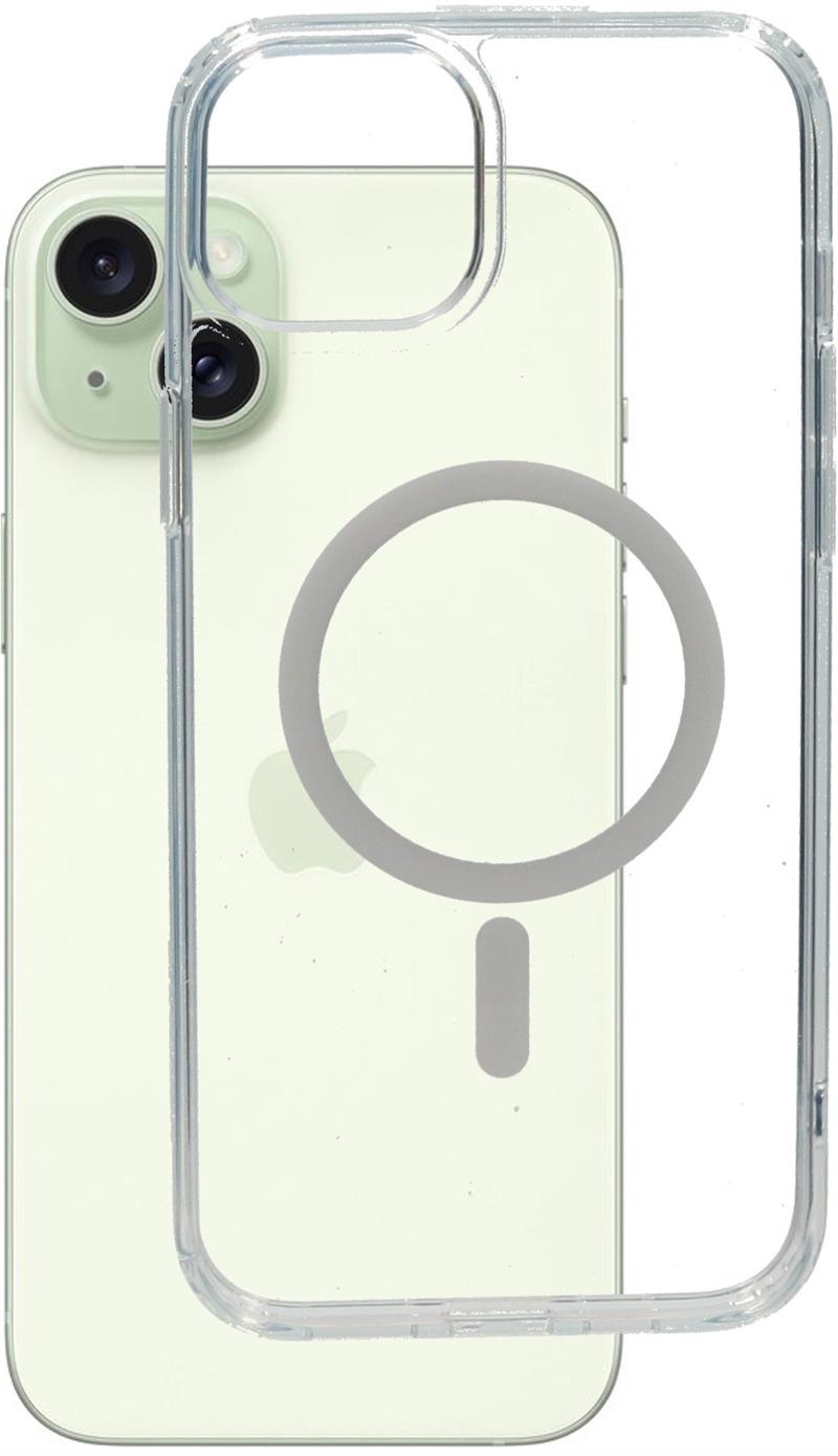 Mobiparts Hardcover Apple iPhone 15 Plus Clear Magsafe Compatible 