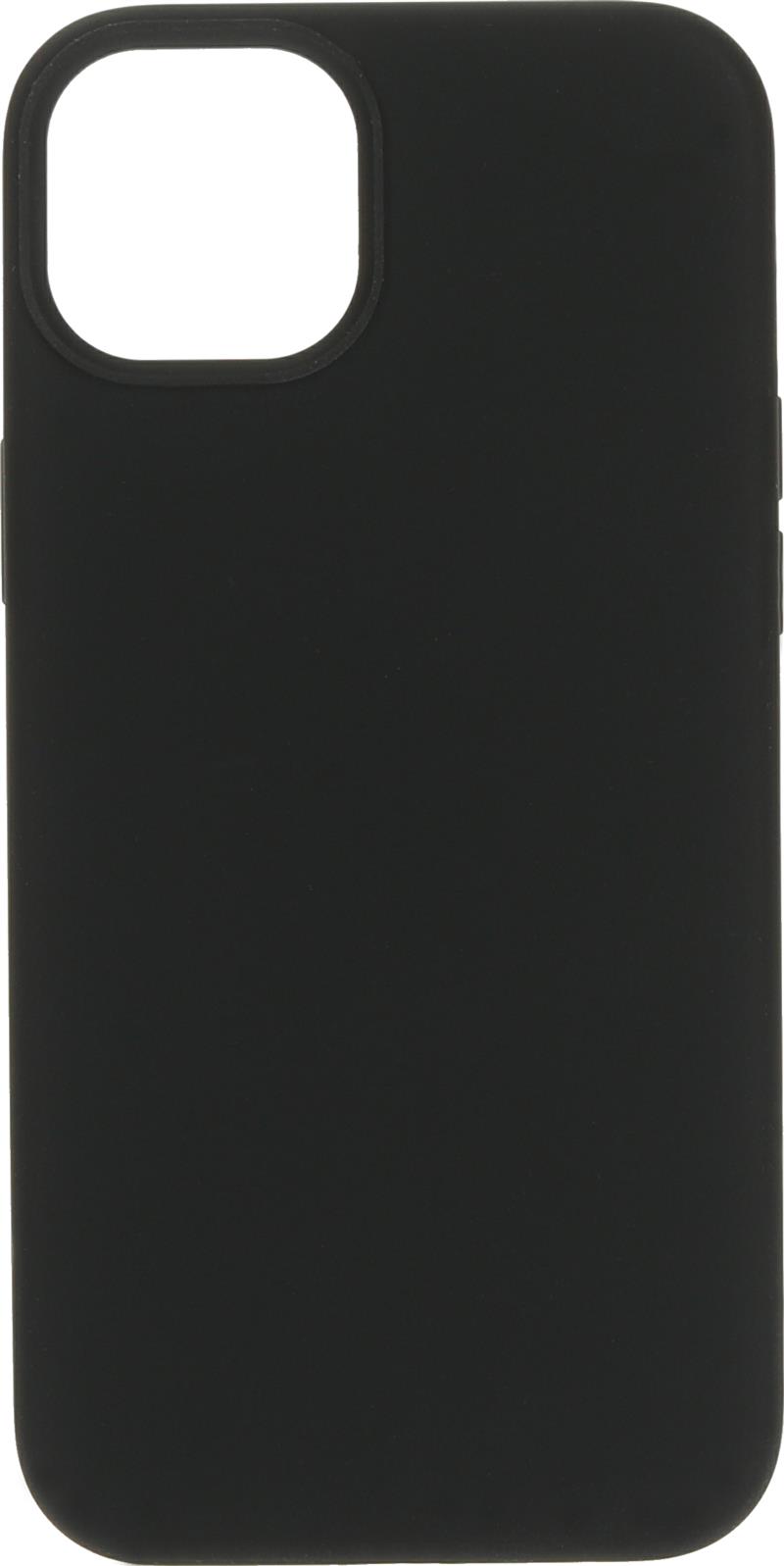 Mobiparts Silicone Cover Apple iPhone 15 Plus Black (Magsafe Compatible)