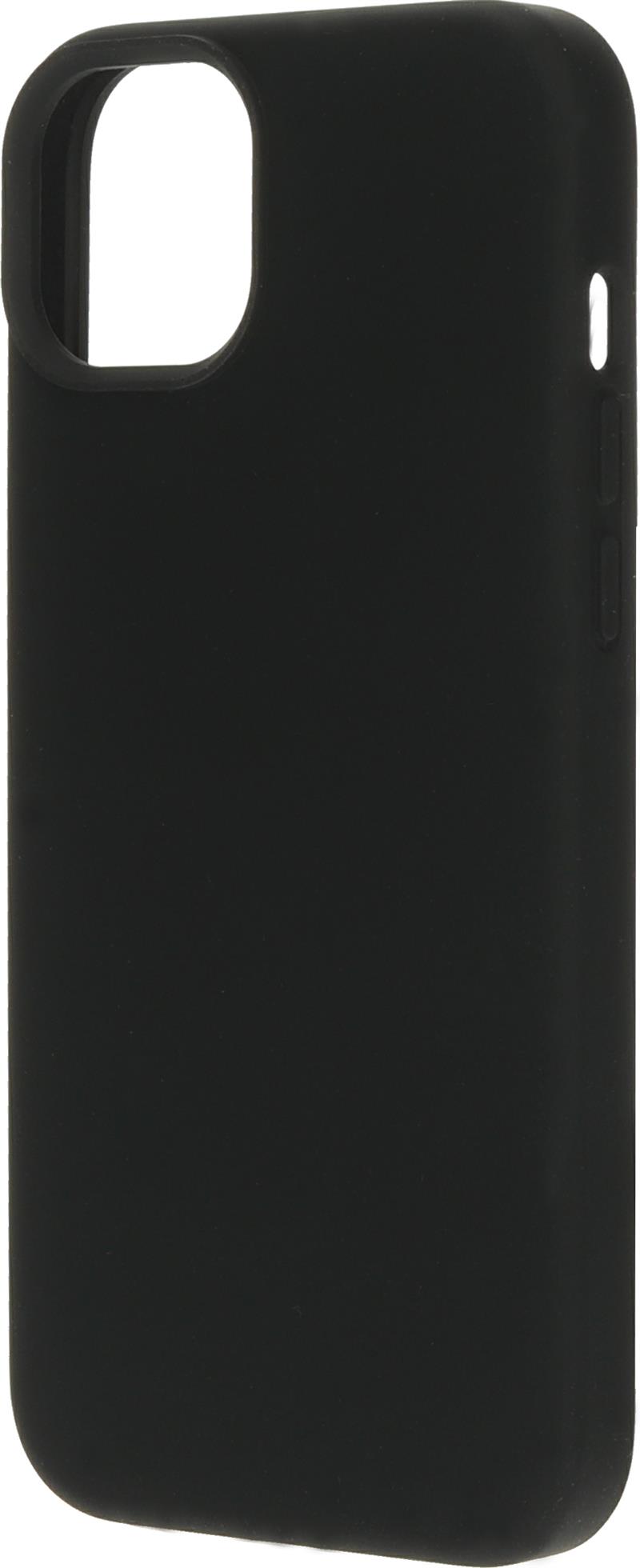 Mobiparts Silicone Cover Apple iPhone 15 Plus Black (Magsafe Compatible)