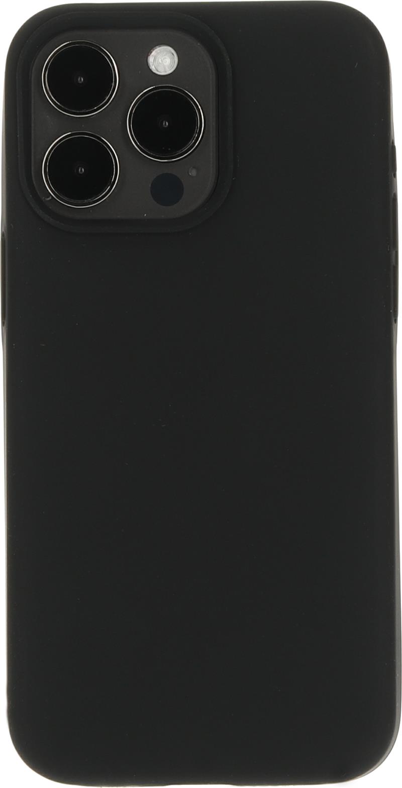 Mobiparts Silicone Cover Apple iPhone 15 Pro Max Black (Magsafe Compatible)