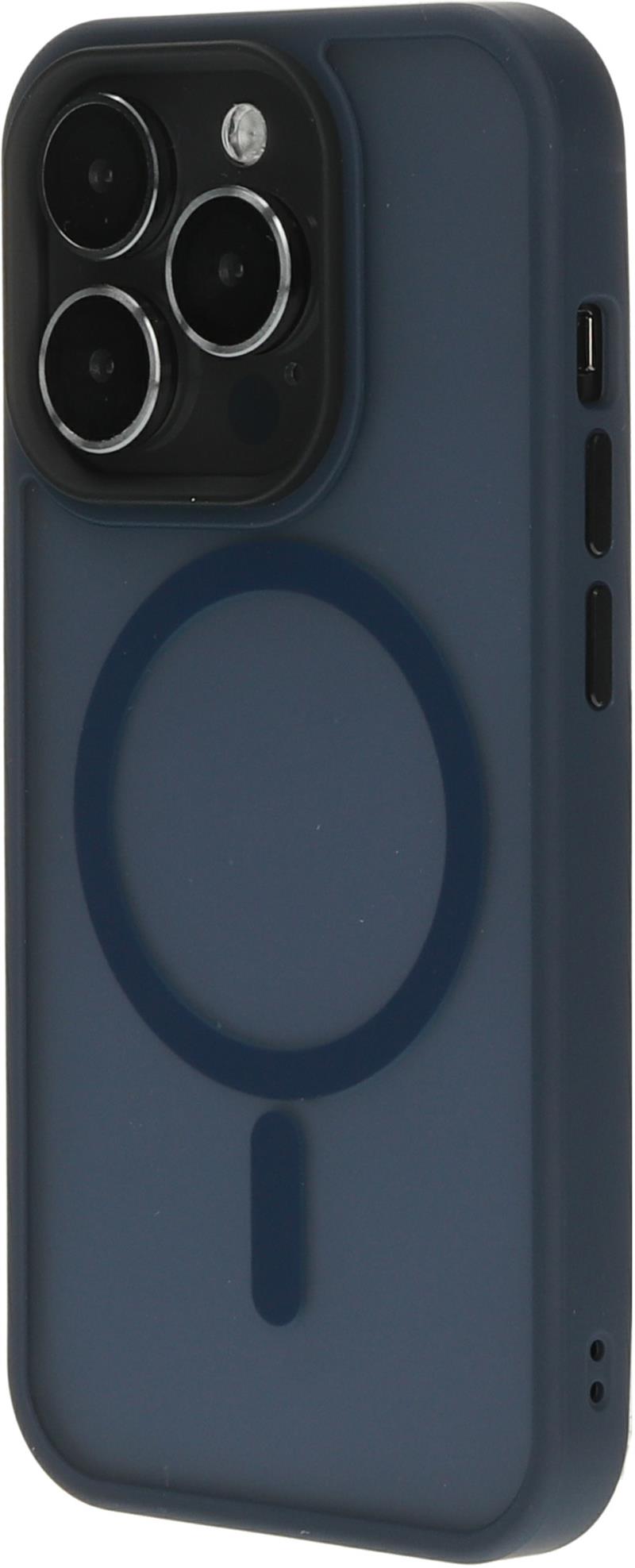 Mobiparts Hardcover Apple iPhone 15 Pro Satin Blue (Magsafe Compatible)