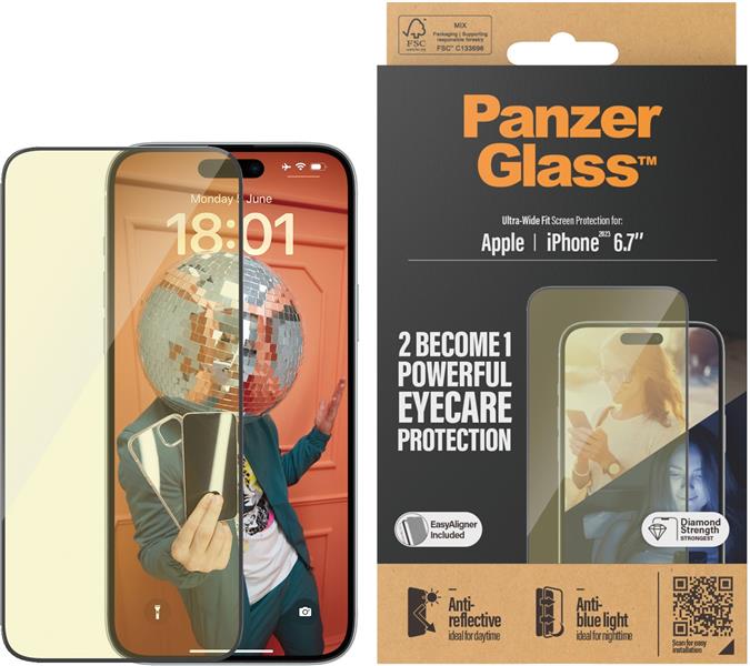 PanzerGlass UWF Anti Reflective & Bluelight Doorzichtige schermbeschermer Apple 1 stuk(s)