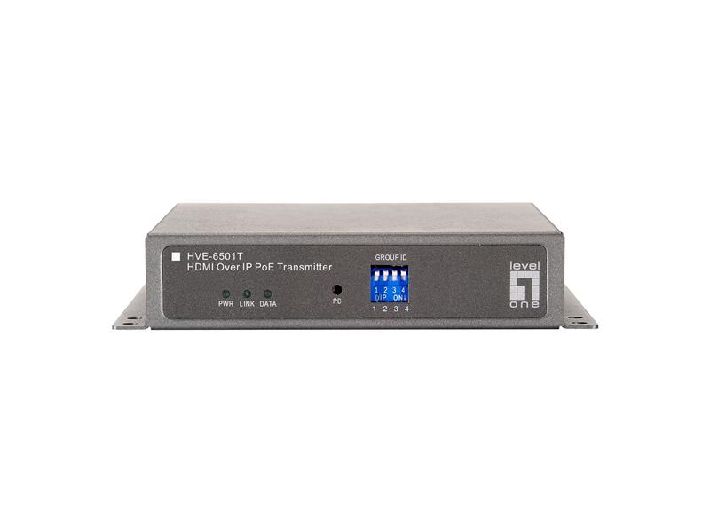 LevelOne HVE-6501T audio/video extender AV-zender Grijs
