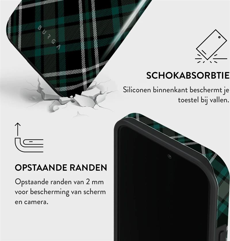 Burga Tough Case Apple iPhone 15 Pro - Mint Cookie