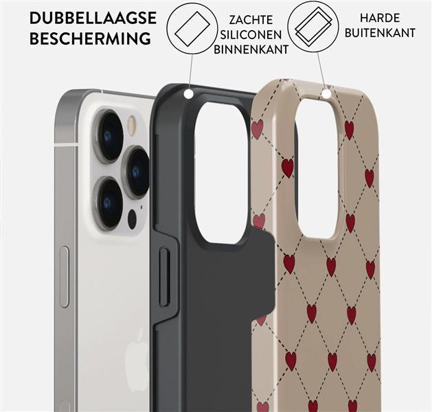 Burga Tough Case Apple iPhone 15 Pro Max - Love Letter