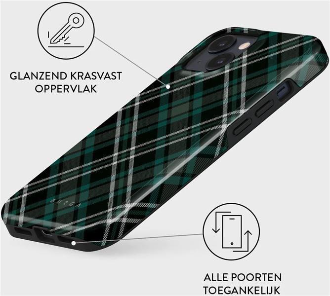 Burga Tough Case Apple iPhone 15 - Mint Cookie