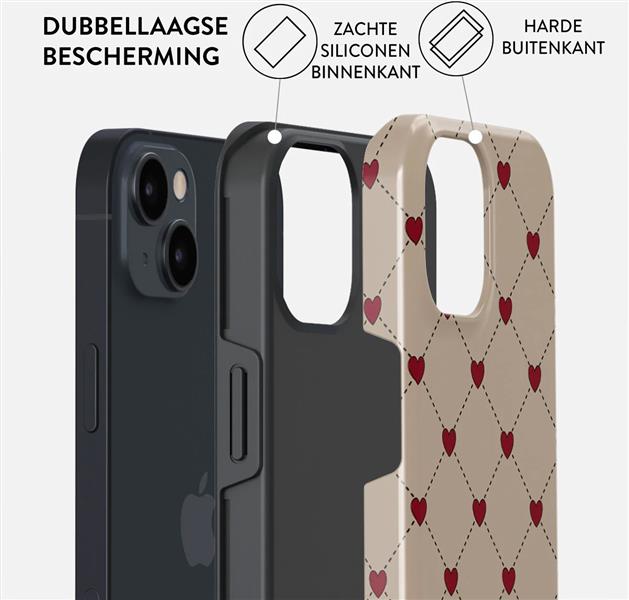 Burga Tough Case Apple iPhone 14 - Love Letter