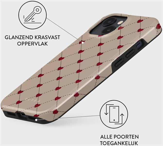 Burga Tough Case Apple iPhone 14 - Love Letter