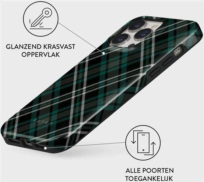 Burga Tough Case Apple iPhone 15 Pro Max - Mint Cookie