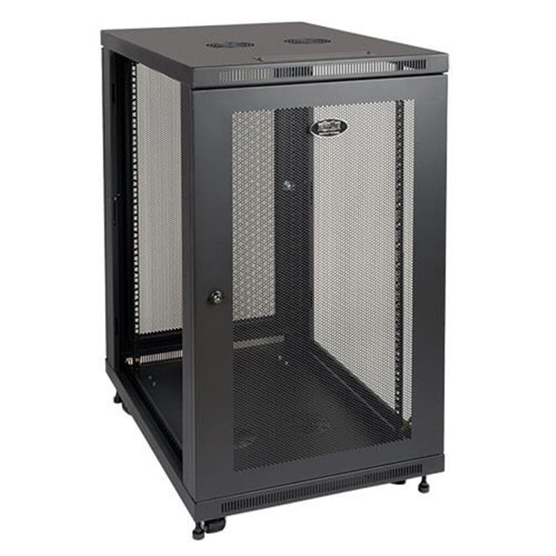 Tripp Lite SR24UB rack 24U Vrijstaande rek Zwart