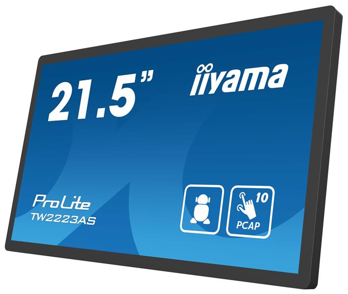 iiyama TW2223AS-B1 aanraakbedieningspaneel 54,6 cm (21.5"") 1920 x 1080 Pixels