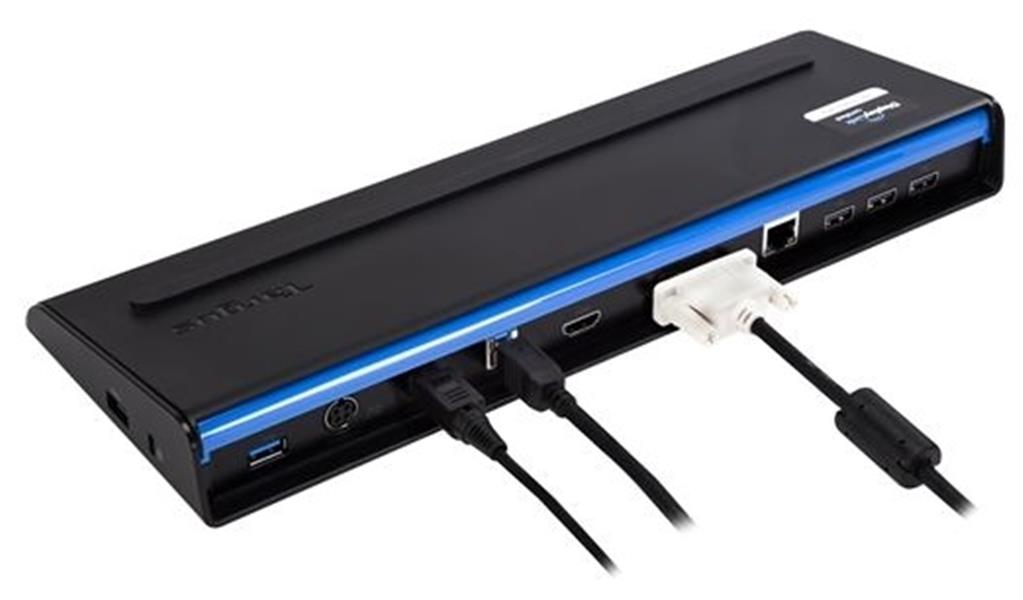 Targus USB 3.0 SuperSpeed™ Dual Video Docking Station with Power