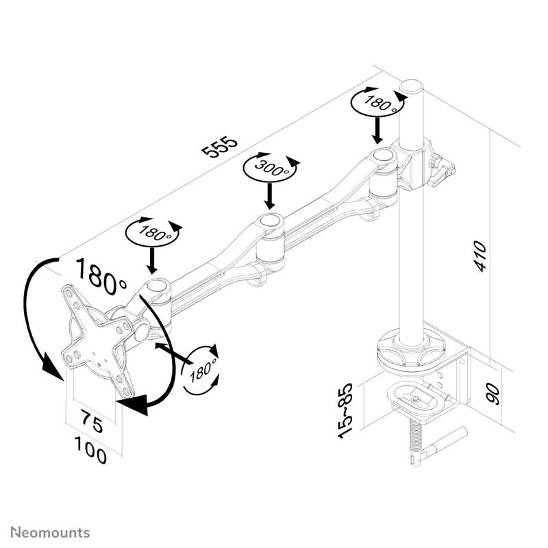 Neomounts monitorarm
