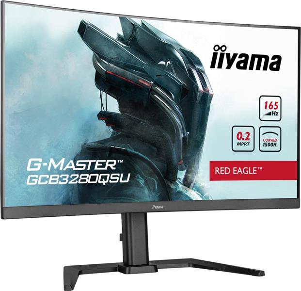 iiyama G-MASTER GCB3280QSU-B1 computer monitor 80 cm (31.5) 2560 x 1440 Pixels LED Zwart OPEN BOX