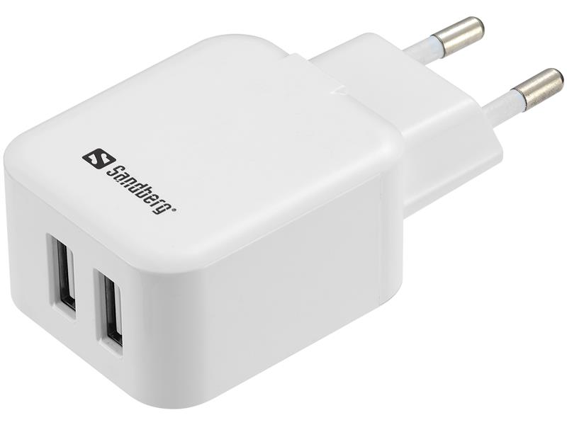 Sandberg AC Charger Dual USB 2.4+1A EU