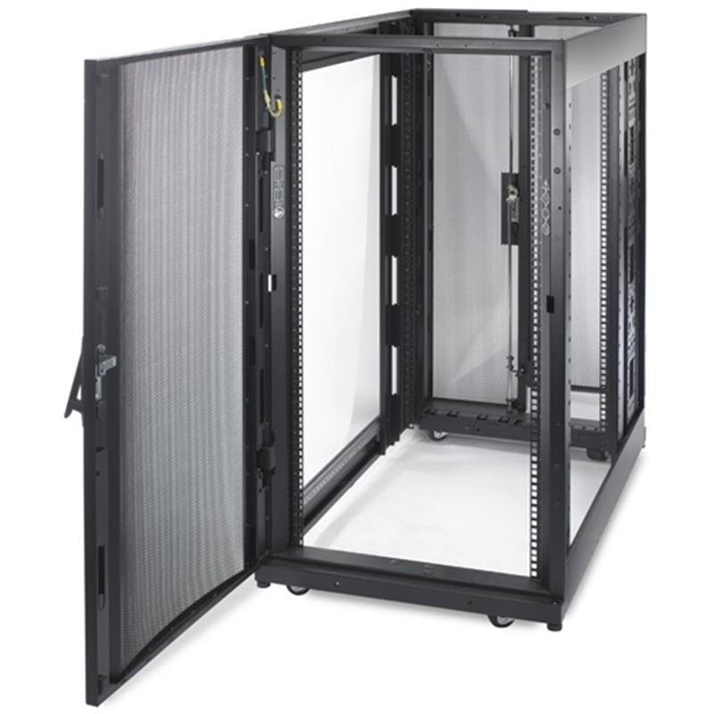 APC NetShelter SX 24U 600mm(b) x 1070mm(d) 19"" IT rack, behuizing met zijkanten