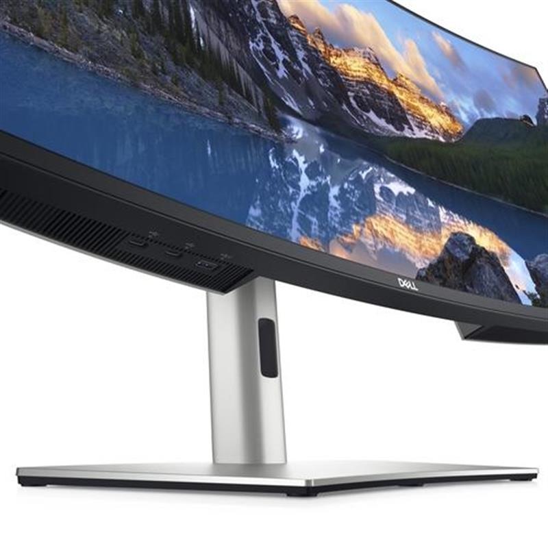 DELL UltraSharp U3824DW LED display 95,2 cm (37.5"") 3840 x 1600 Pixels Wide Quad HD+ LCD Zwart, Zilver