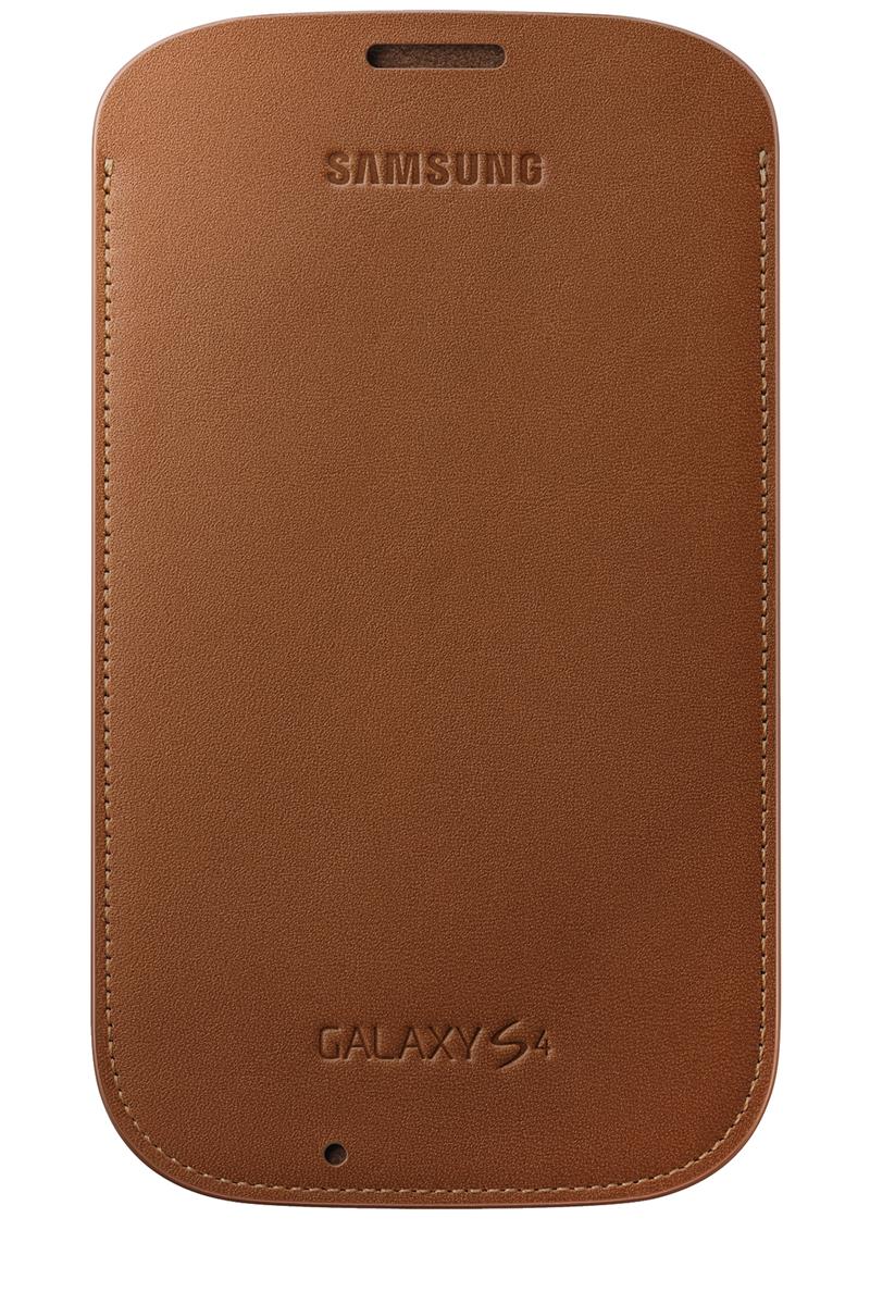  Samsung Pouch Galaxy S4 I9500 I9505 Camel