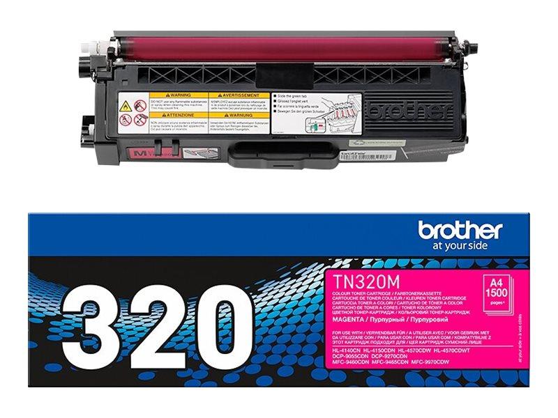 Brother TN-320M tonercartridge Origineel Magenta 1 stuk(s)