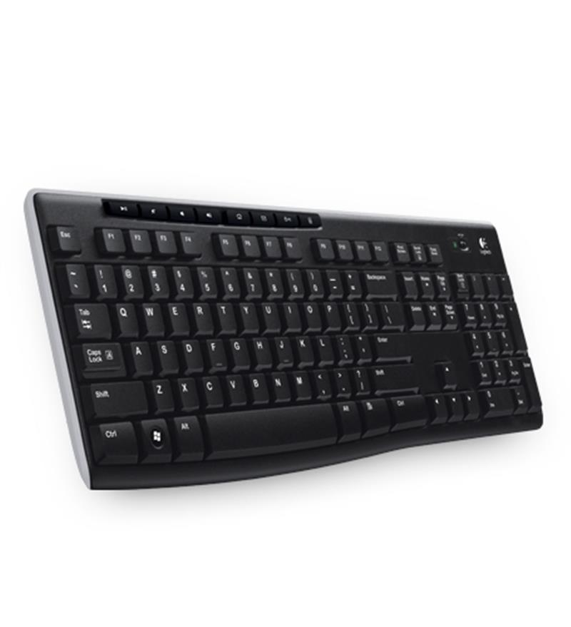 Logitech Wireless Keyboard K270 toetsenbord RF Draadloos Turks Zwart