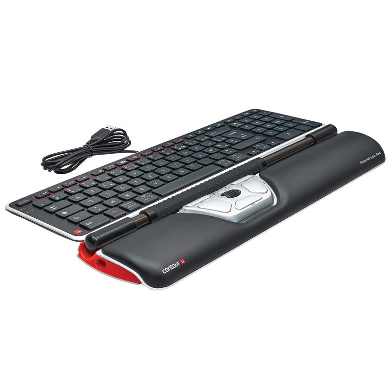 Contour Rollermouse Red