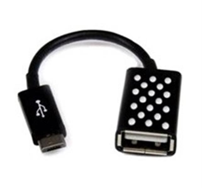 Belkin Micro-USB - USB A M/F USB-kabel USB 2.0 Micro-USB A Zwart