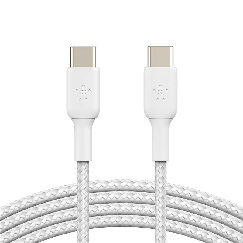 Belkin CAB004BT1MWH2PK USB-kabel 1 m USB 2.0 USB C Wit