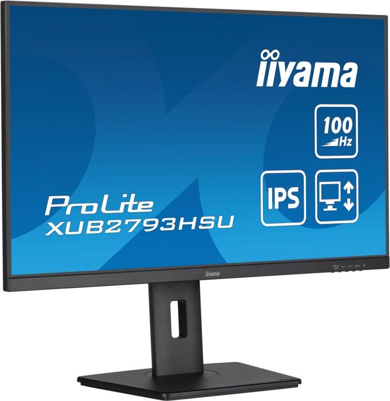 iiyama ProLite computer monitor 68,6 cm (27"") 1920 x 1080 Pixels Full HD LED Zwart