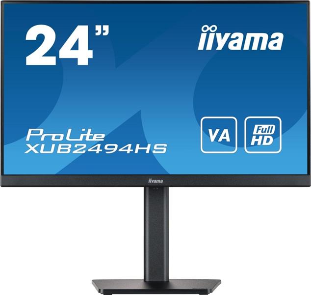 iiyama ProLite XUB2494HS-B2 computer monitor 60,5 cm (23.8"") 1920 x 1080 Pixels Full HD LED Zwart