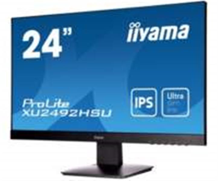 iiyama ProLite XU2492HSU LED display 60,5 cm (23.8"") 1920 x 1080 Pixels Full HD Flat Mat Zwart