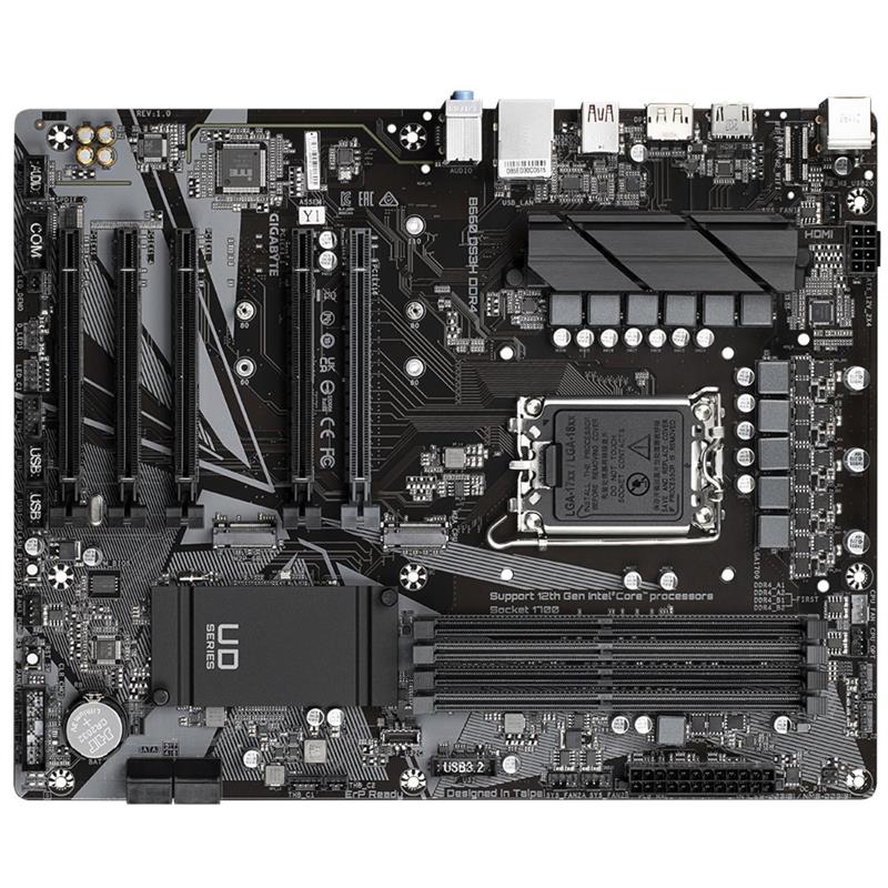 Gigabyte B660 DS3H DDR4 moederbord Intel B660 LGA 1700 ATX